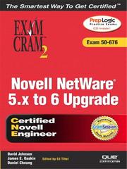 Cover of: Novell Netware 5.x to 6 Upgrade Exam Cram 2