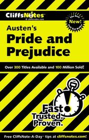 Cover of: CliffsNotes on Austen's Pride and Prejudice by Marie Kalil, Marie Kalil