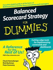 Cover of: Balanced Scorecard Strategy For Dummies