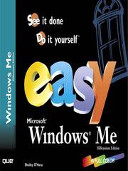 Cover of: Easy Microsoft Windows Millennium by Shelley O'Hara, Shelley O'Hara