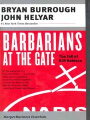Cover of: Barbarians at the Gate by Bryan Burrough