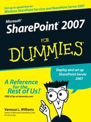 Cover of: Microsoft SharePoint 2007 For Dummies by Vanessa L. Williams