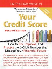 Cover of: Your Credit Score by Liz Pulliam Weston, Liz Pulliam Weston