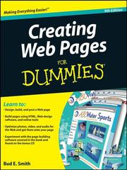 Cover of: Creating Web Pages For Dummies® | Bud E. Smith