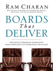 Cover of: Boards That Deliver by Ram Charan