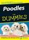 Cover of: Poodles For Dummies