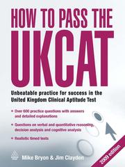 Cover of: How to Pass the UKCAT