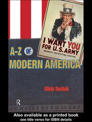 Cover of: A-Z of Modern America