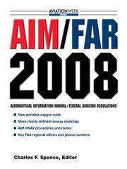 Cover of: AIM / FAR 2008 by Charles F. Spence, Charles F. Spence