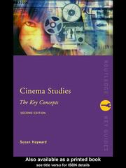 Cover of: Cinema Studies | Susan Hayward