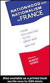 Cover of: Nationhood and Nationalism in France by Robert Tombs