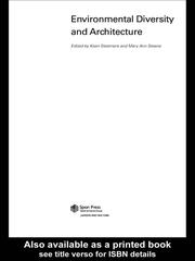 Cover of: Environmental Diversity in Architecture