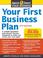Cover of: Your First Business Plan, 5th Edition