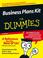 Cover of: Business Plans Kit For Dummies