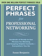 Cover of: Perfect Phrases for Professional Networking