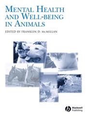 Cover of: Mental Health and Well-Being in Animals