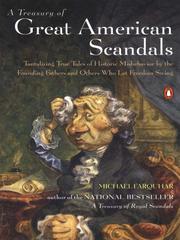 Cover of: A Treasury of Great American Scandals by Michael Farquhar, Michael Farquhar