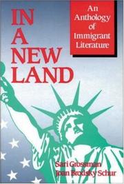 Cover of: In a new land: an anthology of immigrant literature