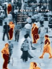 Cover of: Privacy at Risk
