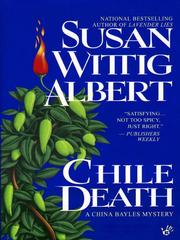 Cover of: Chile Death by Susan Wittig Albert