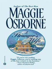 Cover of: A Stranger's Wife by Maggie Osborne