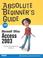 Cover of: Absolute Beginner's Guide to Microsoft Office Access 2003