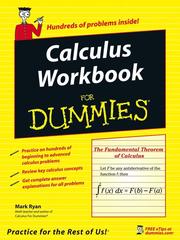Cover of: Calculus Workbook For Dummies