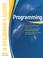 Cover of: Programming