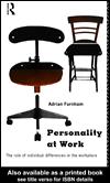 Cover of: Personality at Work by Furnham, Adrian., Furnham, Adrian.