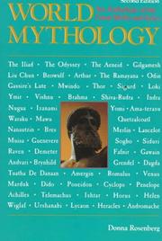 Cover of: World Mythology by Donna Rosenberg