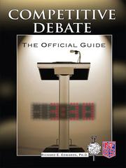 Cover of: Competitive Debate | Richard Earl Edwards
