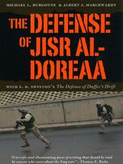 Cover of: The Defense of Jisr al-Doreaa by Michael L. Burgoyne