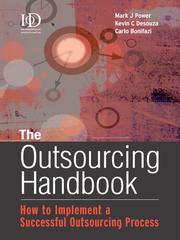 Cover of: The Outsourcing Handbook