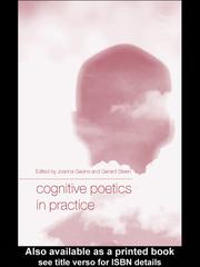 Cover of: Cognitive Poetics in Practice | Joanna Gavins