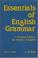 Cover of: Essentials of English grammar
