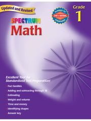 Cover of: Spectrum Math, Grade 1 by School Specialty Publishing, School Specialty Publishing