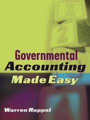 Cover of: Governmental Accounting Made Easy by Warren Ruppel