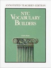 Cover of: NTC Vocabulary Builders: Green