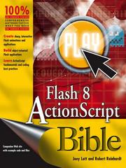 Cover of: Flash 8 ActionScript Bible by Joey Lott