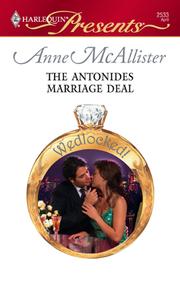 Cover of: The Antonides Marriage Deal