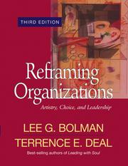 Cover of: Reframing Organizations by Lee G. Bolman