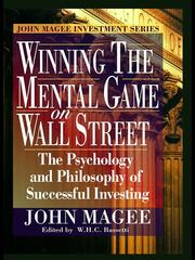 Cover of: Winning the Mental Game on Wall Street by John Magee