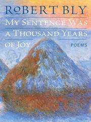 Cover of: My Sentence Was a Thousand Years of Joy