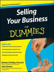Cover of: Selling Your Business For Dummies® by 