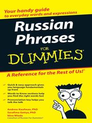 Russian phrases for dummies