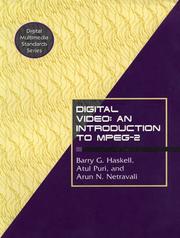 Cover of: Digital Video: An introduction to MPEG-2 by Barry G. Haskell