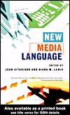 Cover of: New Media Language by Jean Aitchison, Jean Aitchison