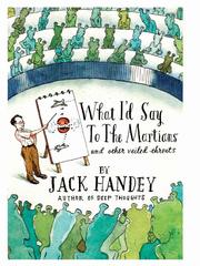 Cover of: What I'd Say to the Martians by Jack Handey