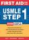 Cover of: First Aid for the® USMLE Step 1 2008