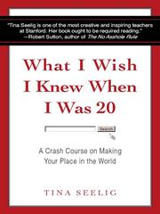 Cover of: What I Wish I Knew When I Was 20